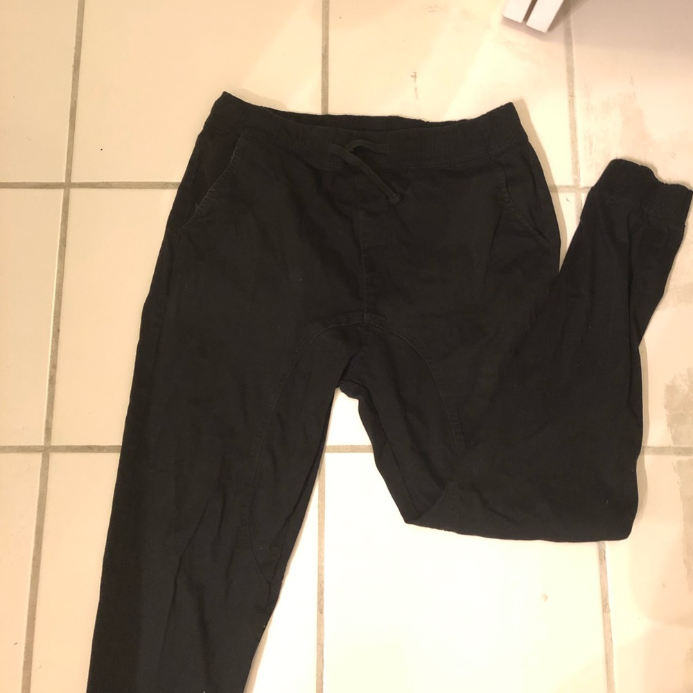 Black Joggers